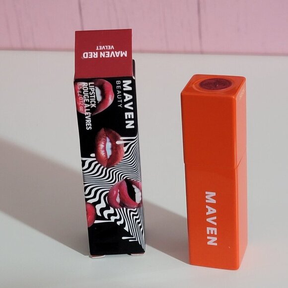 Maven Lipstick - Maven Red Velvet NIB - Picture 5 of 6